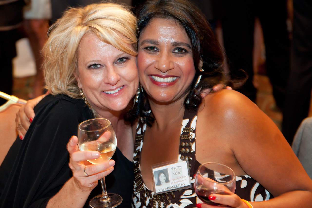 Two Northgate classmates enjoying a past reunion