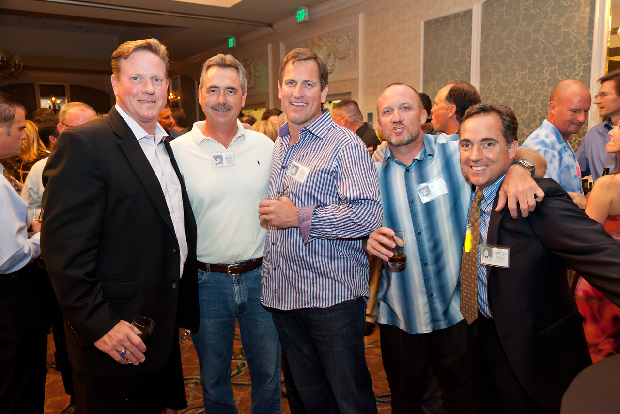 A group of Northgate classmates together at a past reunion
