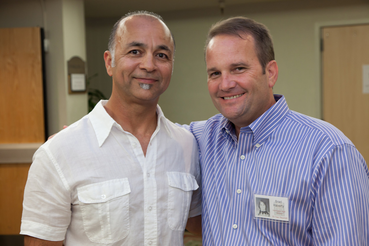 Two Northgate classmates at a past reunion